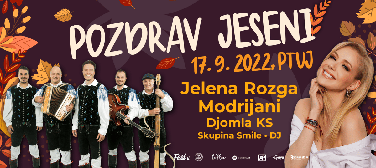 2. Pozdrav jeseni - Jelena Rozga, Modrijani, Djomla KS, Smile, DJ
