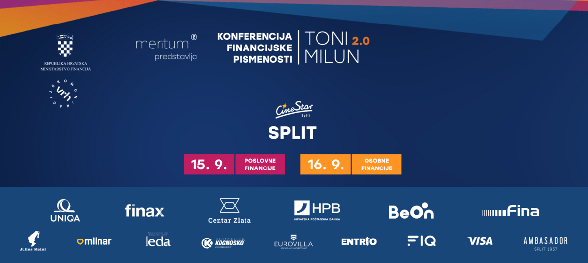 Konferencija financijske pismenosti Toni Milun 2.0 - SPLIT