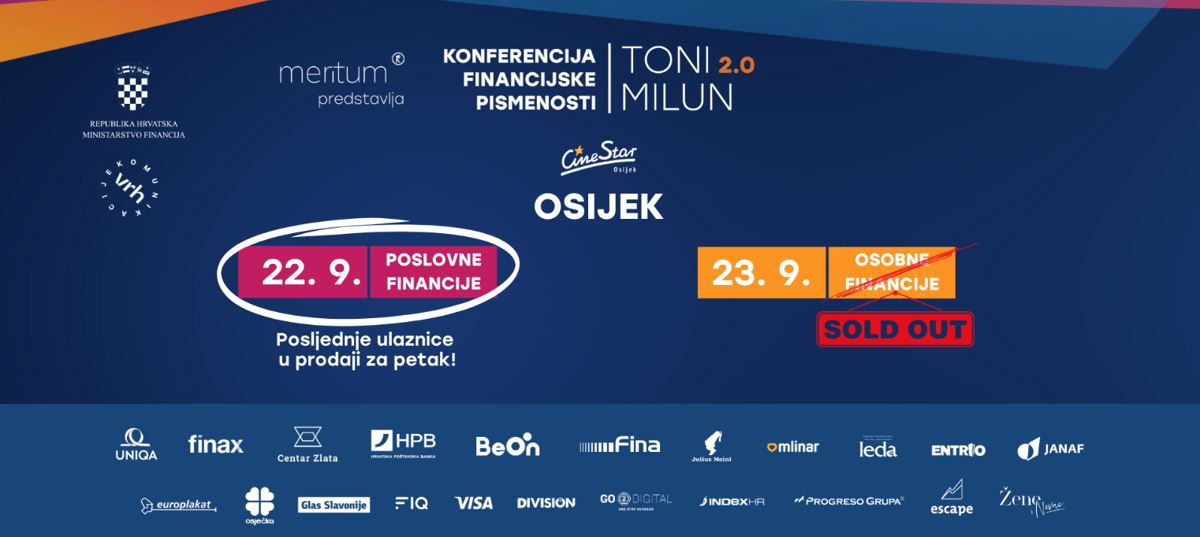 Konferencija financijske pismenosti Toni Milun 2.0 - OSIJEK