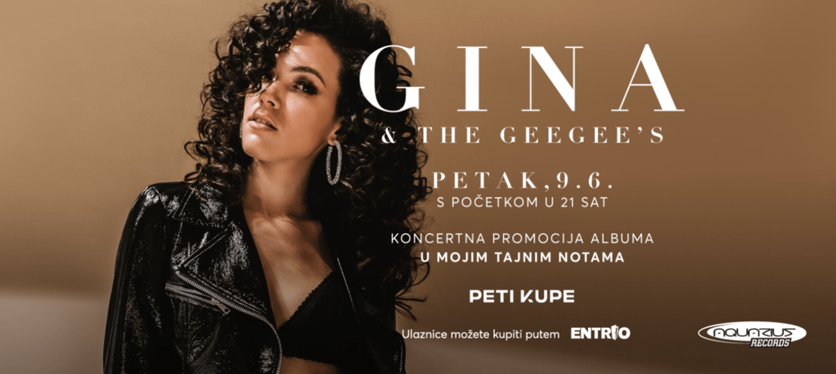 Gina & The GeeGee's - promocija albuma u Petom Kupeu
