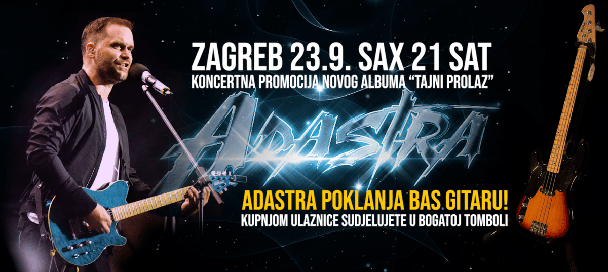 Koncert Adastra - Zagreb, Sax