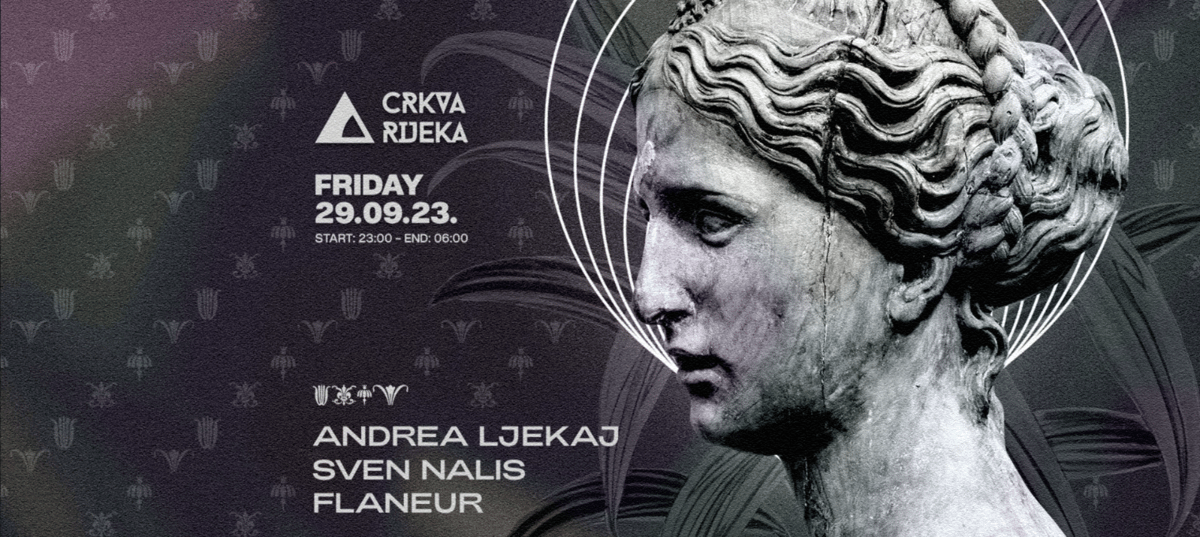 29.09. ATJE Label Night @ CRKVA, Rijeka