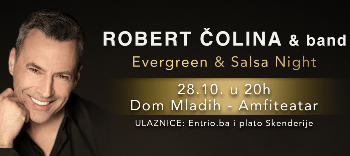 Robert Čolina & band  - Evergreen & Salsa Night