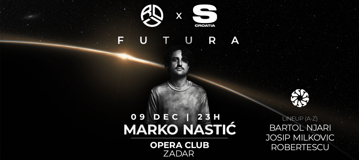 FUTURA: Marko Nastić in Opera Club Zadar