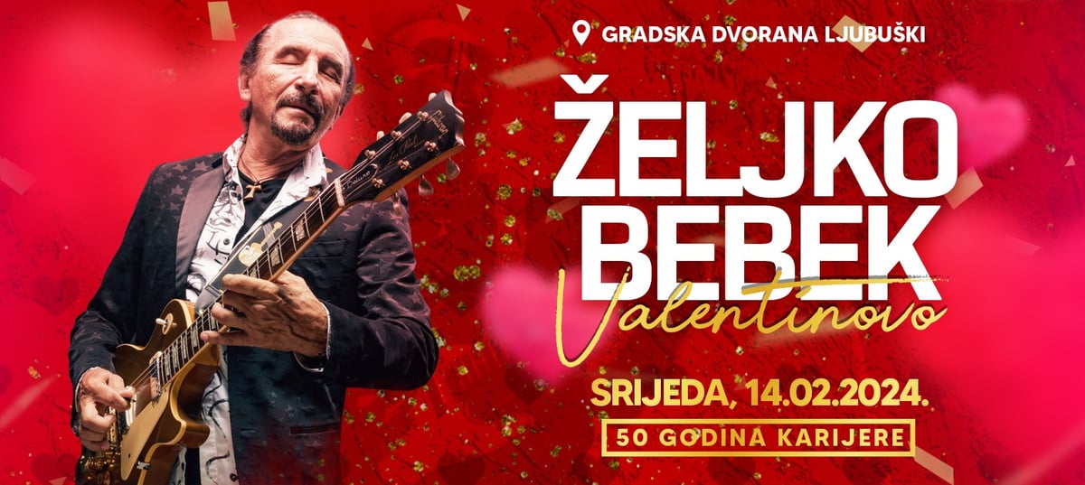 Željko Bebek, VALENTINOVO-50 Godina Karijere