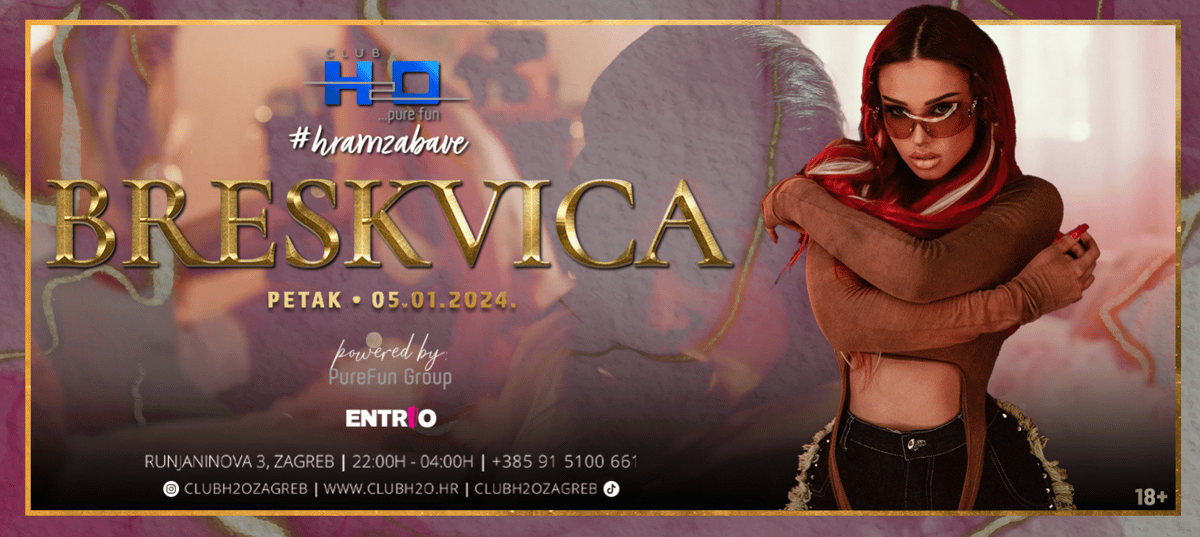 CLUB H2O - LIVE KONCERT BRESKVICA