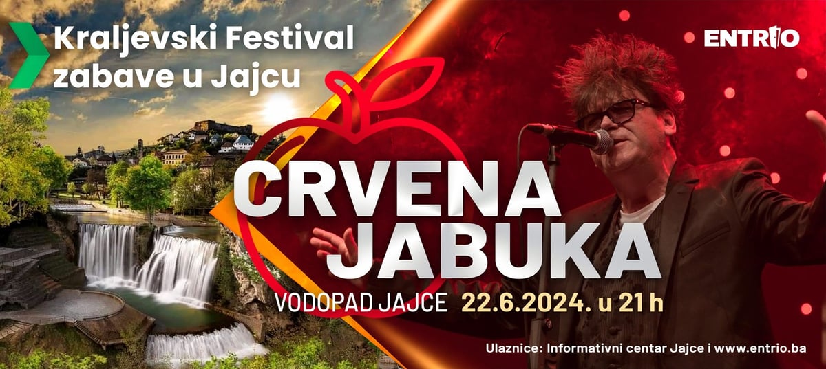 KRALJEVSKI FESTIVAL ZABAVE S CRVENOM JABUKOM