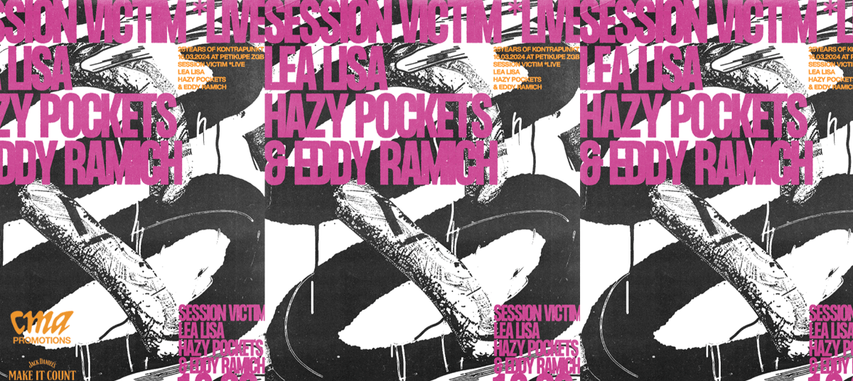 25 Years of Kontrapunkt w/Session Victim, Lea Lisa, Hazy Pockets, Eddy