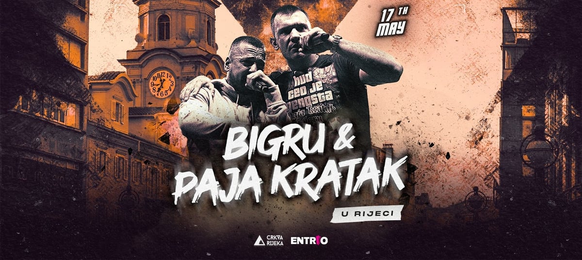 BIGRU i PAJA KRATAK u RIJECI!
