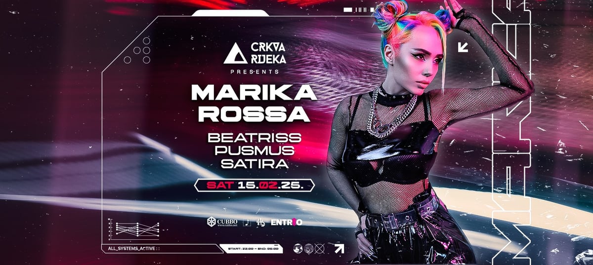 MARIKA ROSSA at Crkva Club