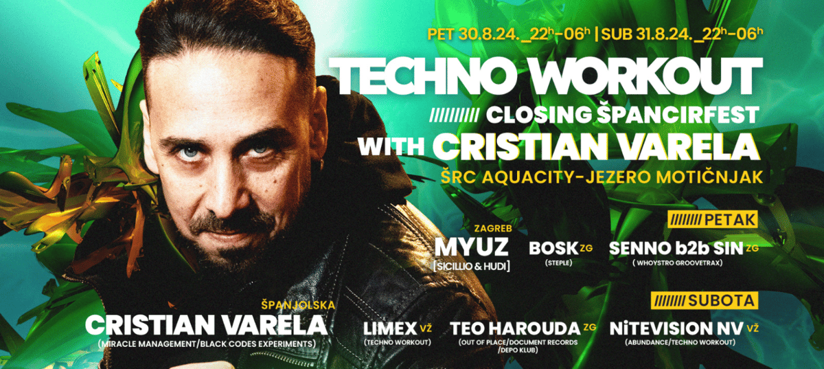 TECHNO WORKOUT CLOSING ŠPANCIRFEST 2024