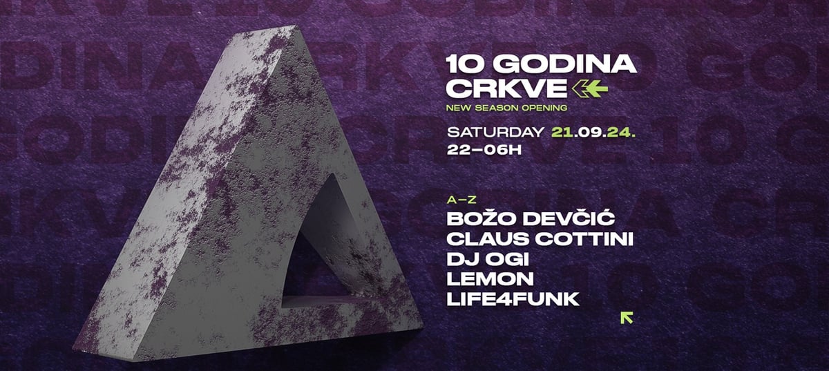 ▲ 10 GODINA CRKVE ▲
