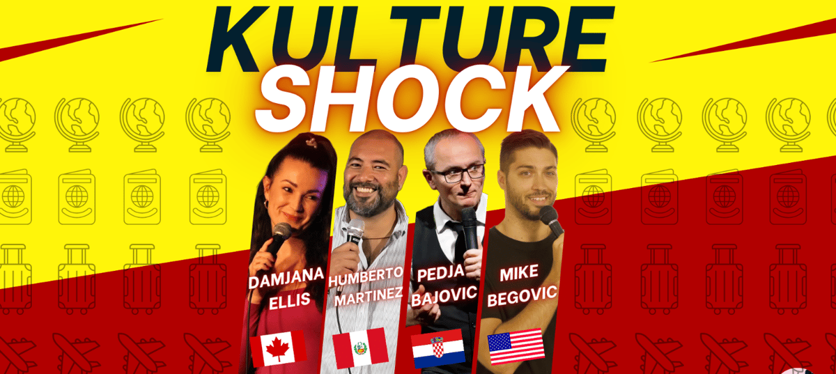 Kulture Shock Comedy: stand-up in English