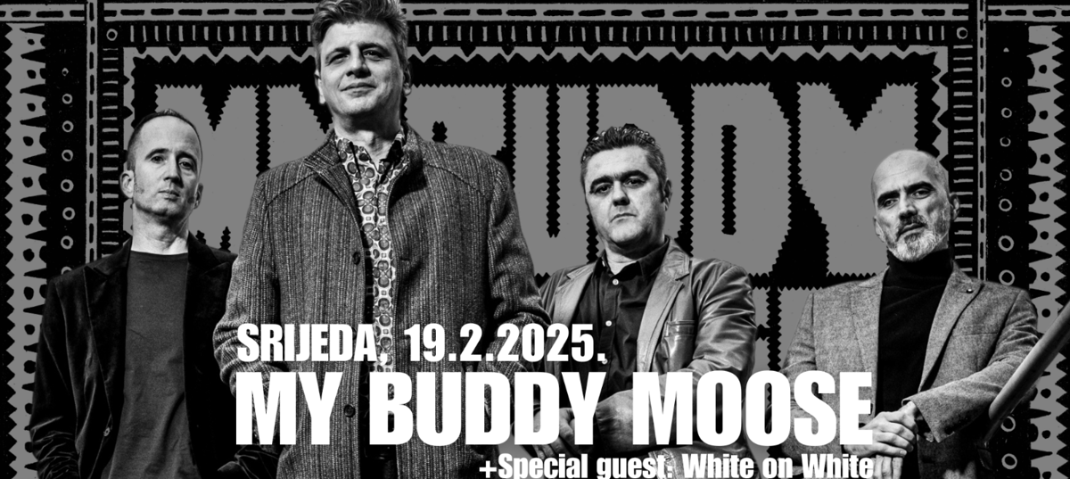 My Buddy Moose + White on White u Vintageu