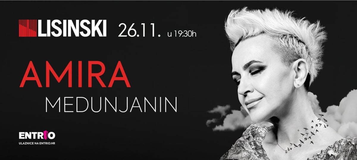 Amira Medunjanin u Lisinskom