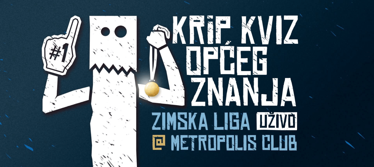KRiP: kviz općeg znanja - Zimska liga @Metropolis