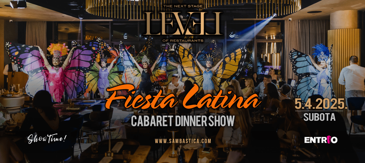 Fiesta Latina Dinner Show @ Level restaurant Split, Croatia