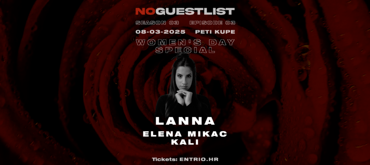NoGuestlist at Peti Kupe • Women's Day Special