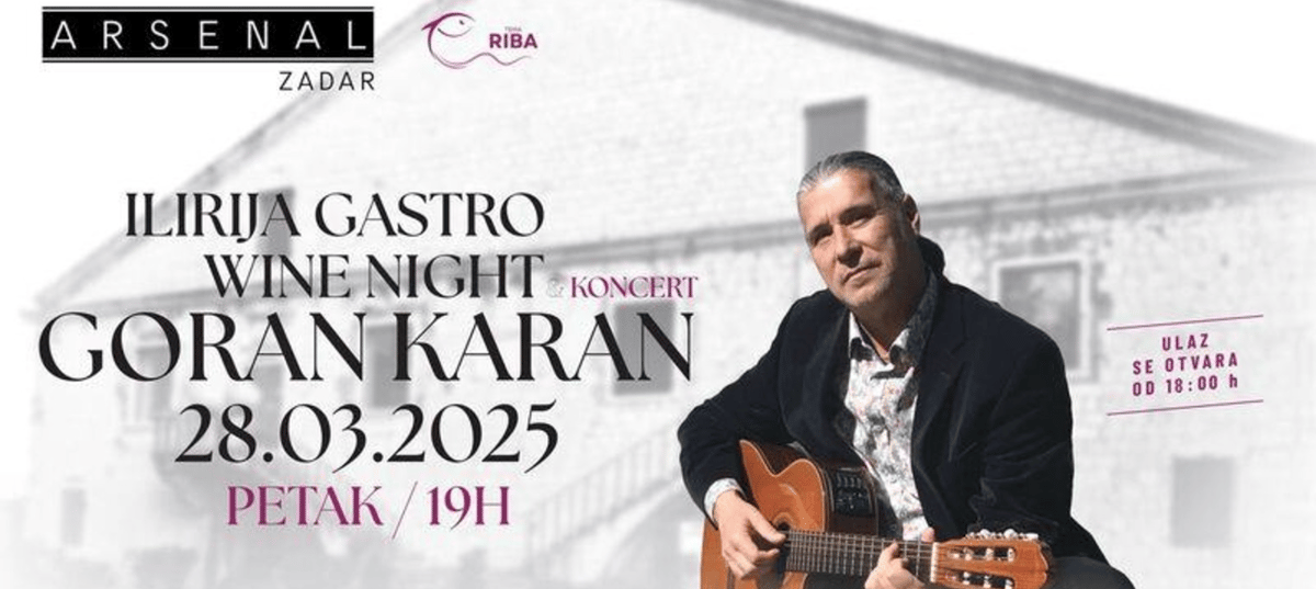 Ilirija gastro & wine night s Goranom Karanom