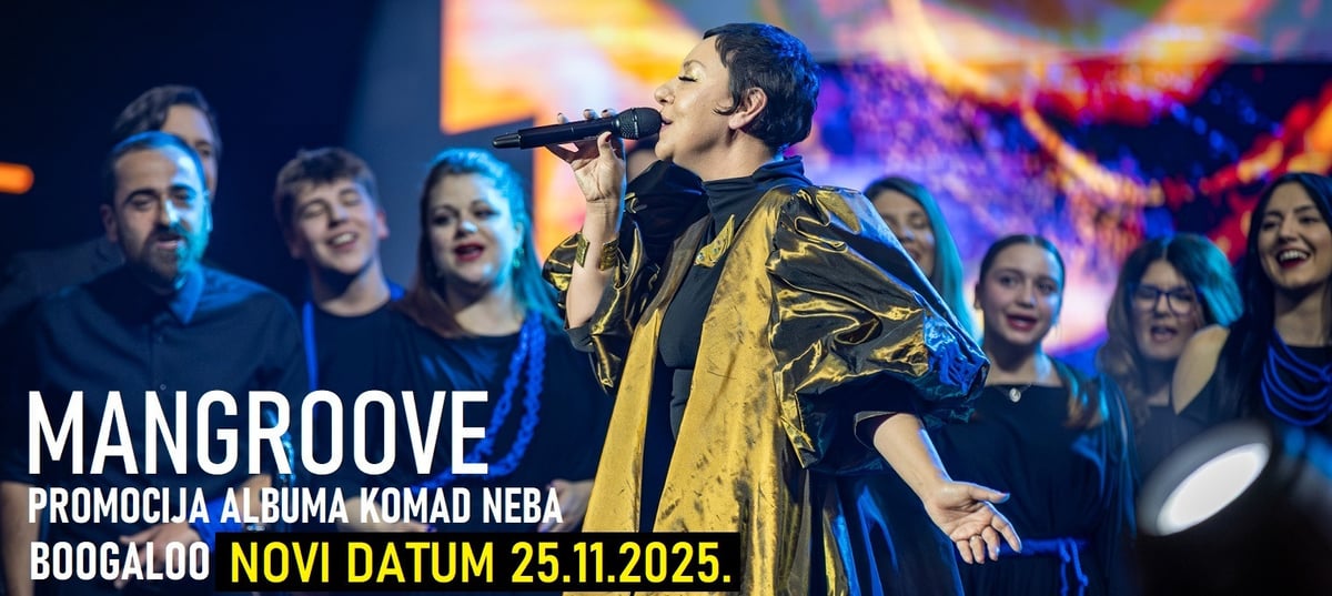 MANGROOVE - koncertna promocija albuma “Komad neba“