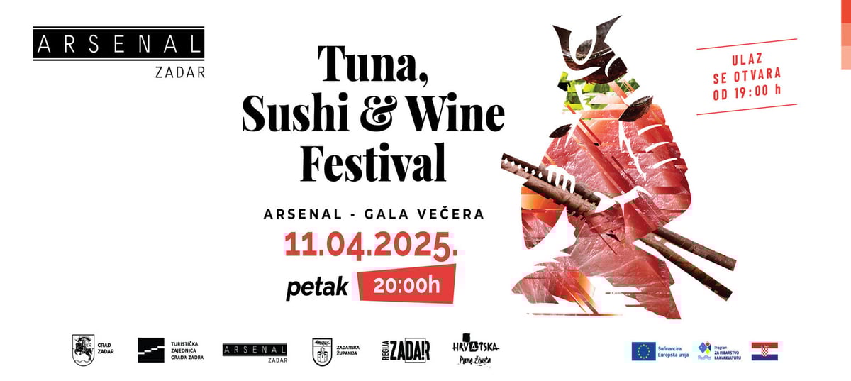 Tuna, Sushi & Wine Festival – Gala večera