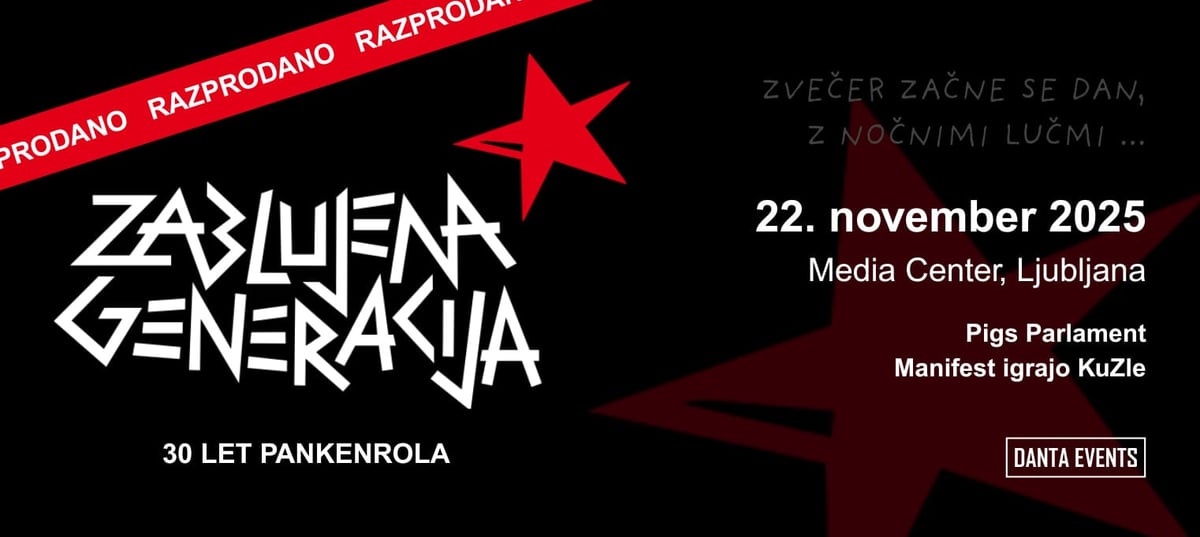 [RAZPRODANO] ZABLUJENA GENERACIJA - 30 let Pankenrola