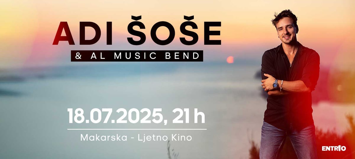 Adi Šoše @Makarska ljetno kino