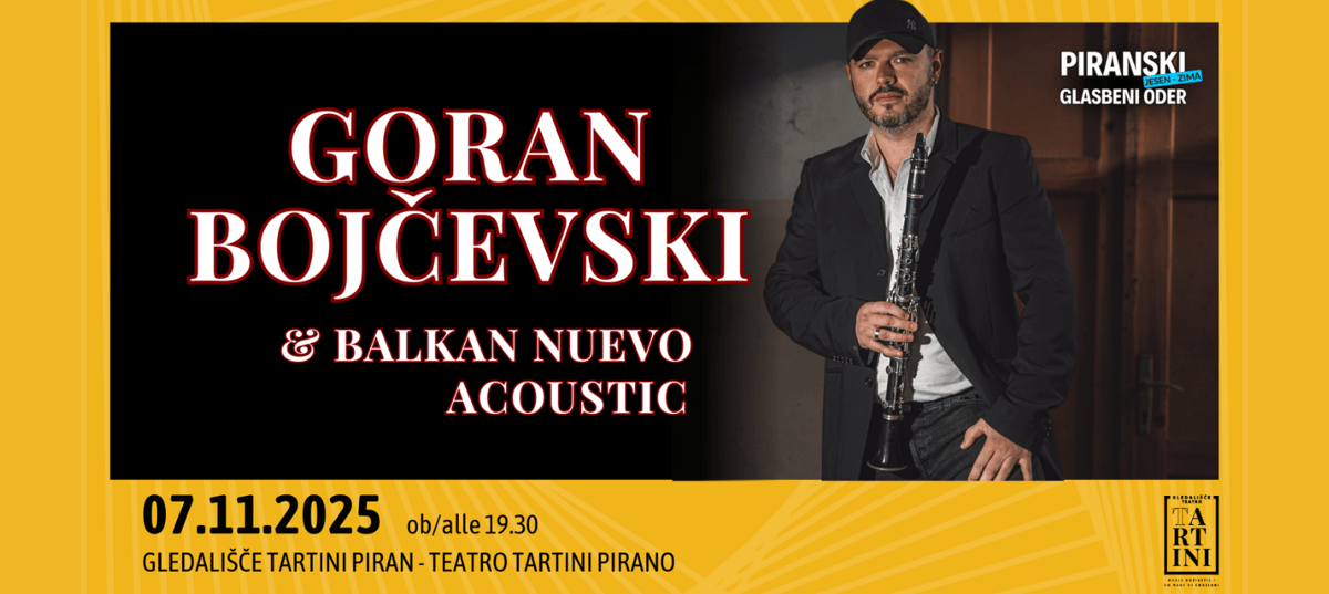 Piranski glasbeni oder: Goran Bojčevski & Balkan Nuevo Acoustic