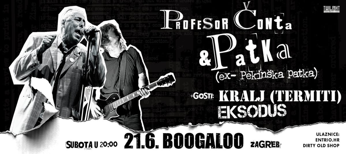 PROFESOR ČONTA & PATKA + KRALJ (TERMITI) + EKSODUS