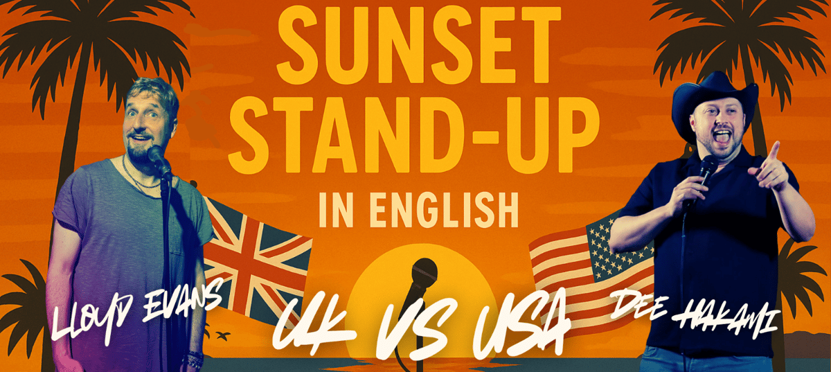 Sunset Stand-Up in English: UK vs USA