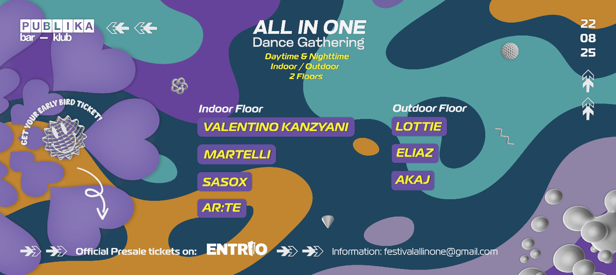 ALL IN ONE Dance Gathering / 2 Floors Indoor - Outdoor