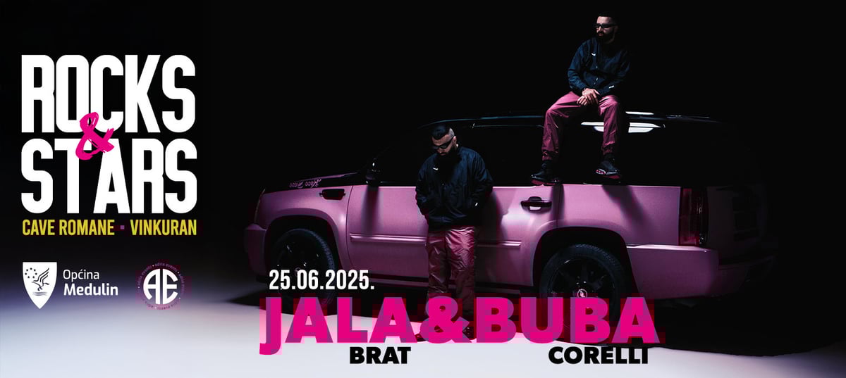 JALA BRAT & BUBA CORELLI - ROCKS AND STARS@CAVE ROMANE