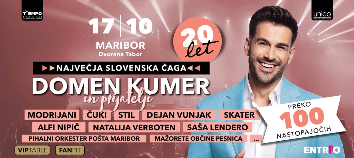 DOMEN KUMER & Prijatelji (20 LET)