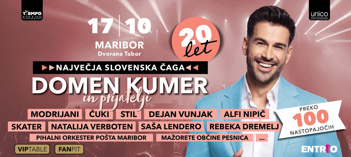 DOMEN KUMER & Prijatelji (20 LET)