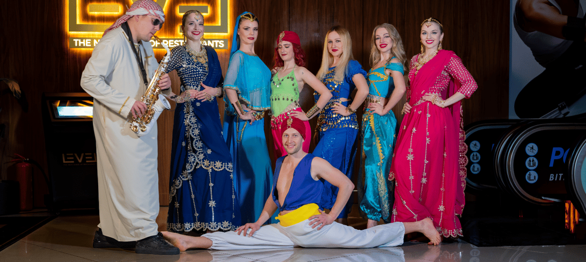 1001 NIGHTS - Oriental Cabaret Dinner Show @ Level restaurant Split