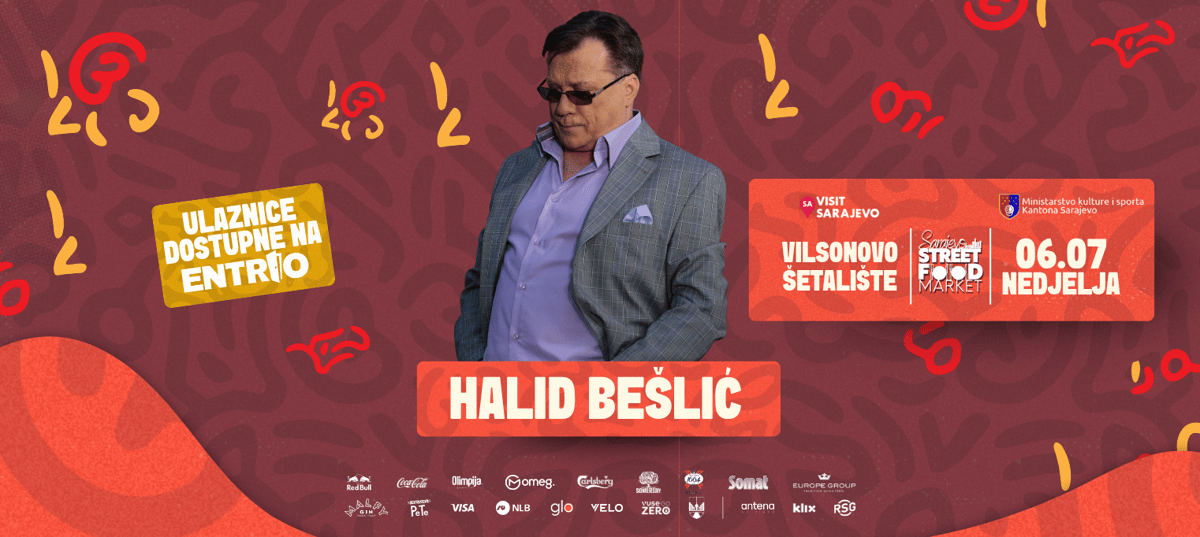 Halid Bešlić @ Street Food Market Vilsonovo šetalište