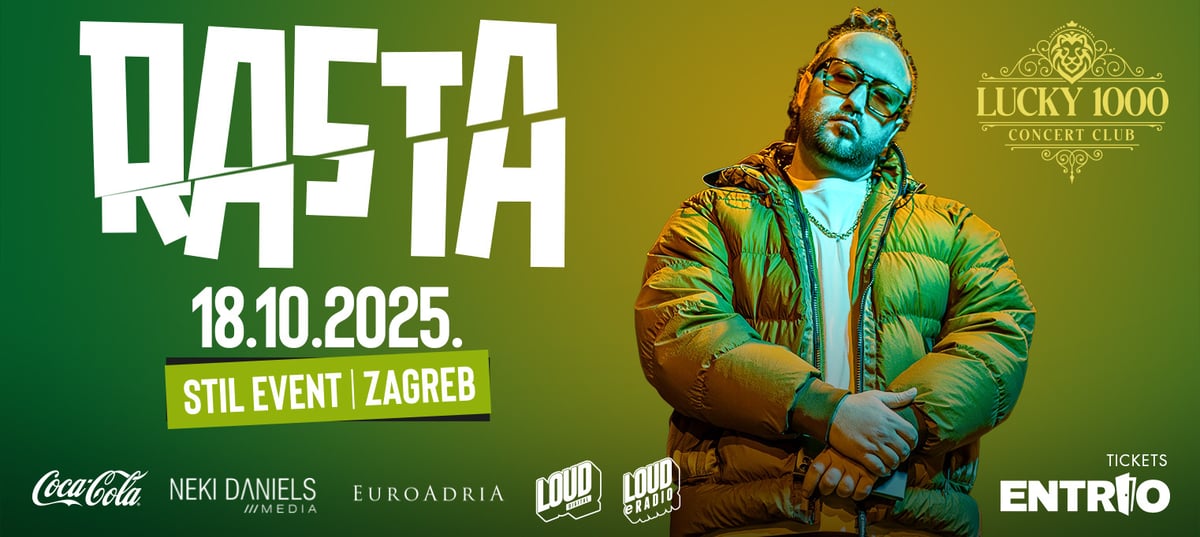 LUCKY 1000 KONCERT CLUB PREDSTAVLJA: RASTA