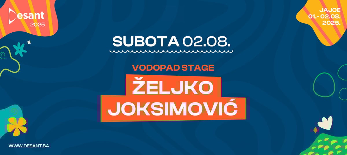 Desant 2025: Željko Joksimović