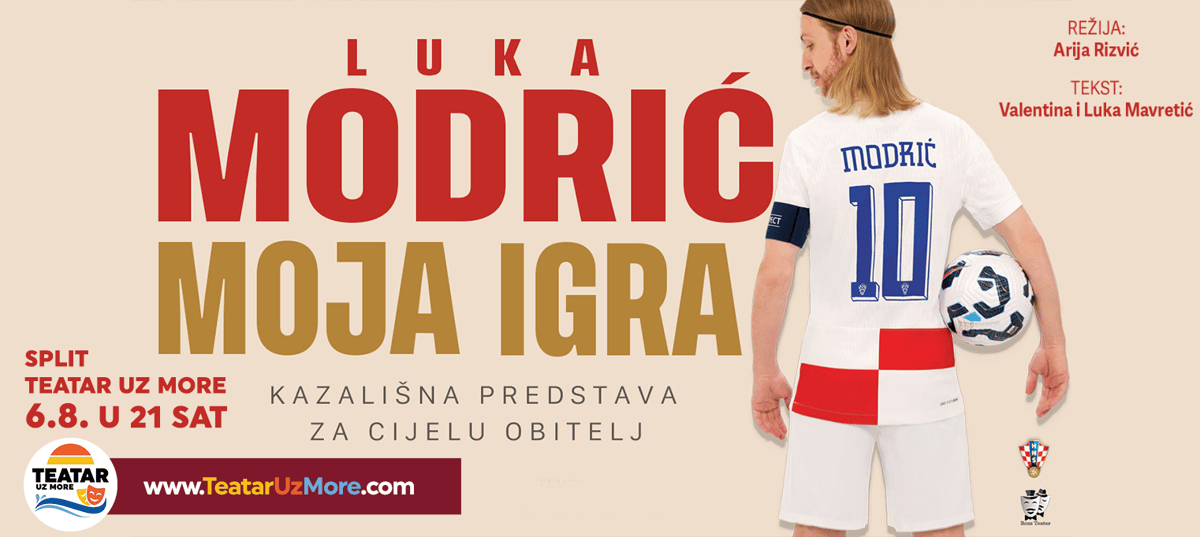 LUKA MODRIĆ: MOJA IGRA, predstava