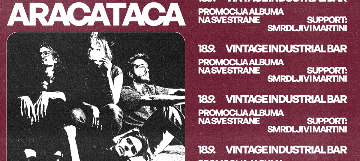 Aracataca promocija abuma u Vintageu