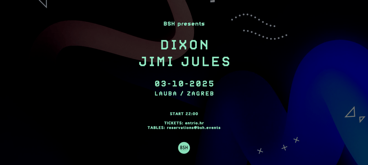 BSH invites Dixon and JimI Jules at Lauba