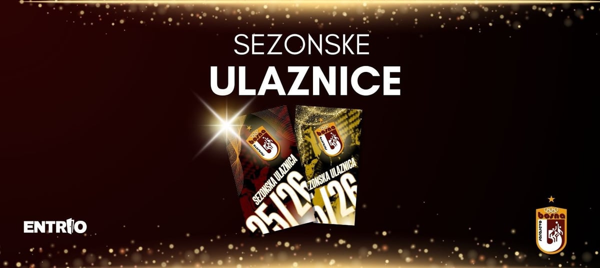 KK BOSNA BH TELECOM - SEZONSKA ULAZNICA 2025/2026