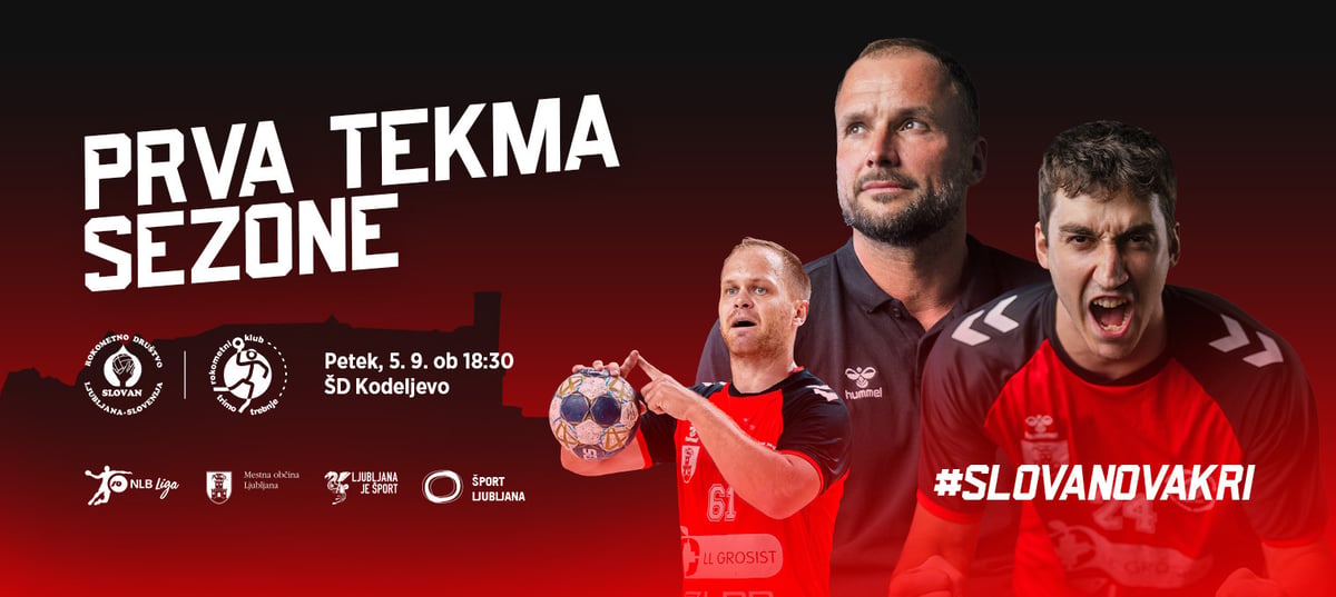 1. krog lige NLB - RD LL GROSIST SLOVAN : RK Trimo Trebnje