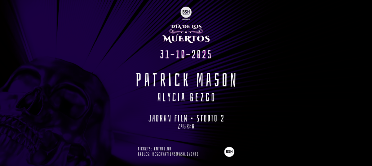 BSH invites Patrick Mason︱Día de los Muertos 2025
