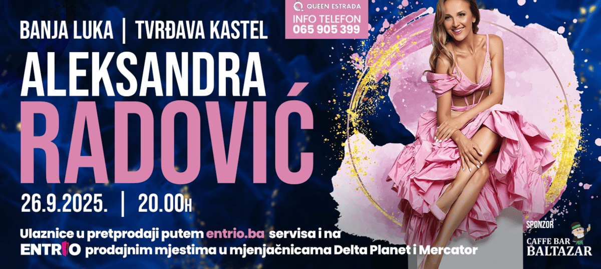 Tickets for Aleksandra Radović @ Tvrđava Kastel, Tvrđava Kastel, Banja ...