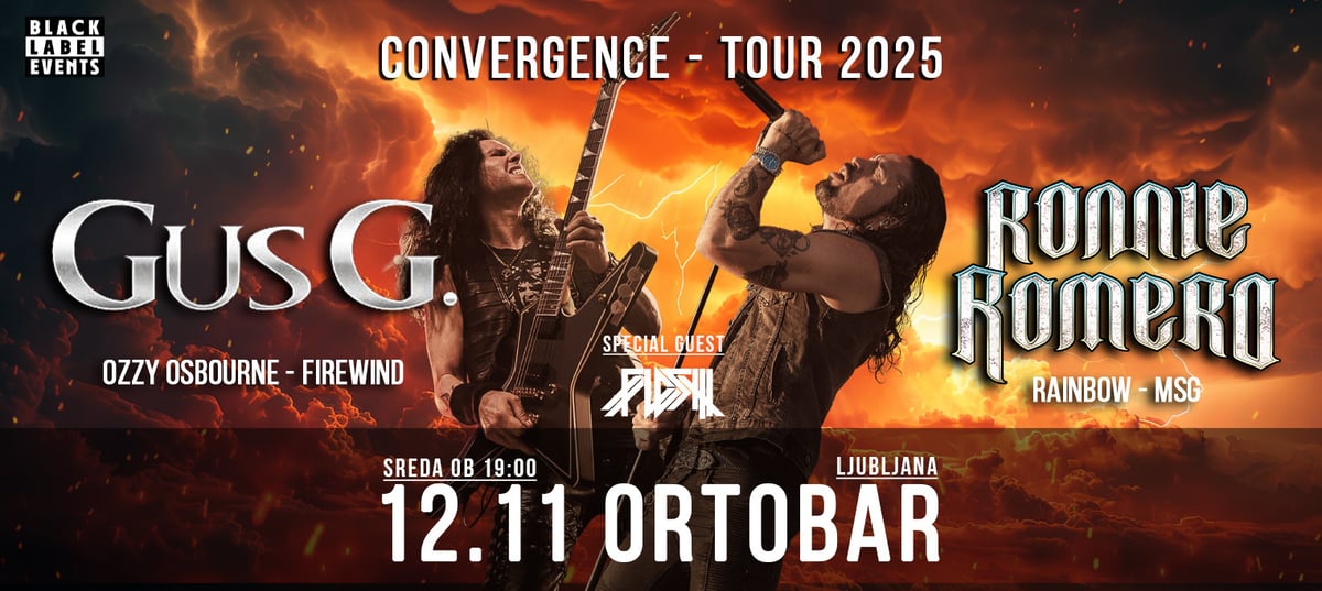 RONNIE ROMERO & GUS G - CONVERGENCE TOUR 2025