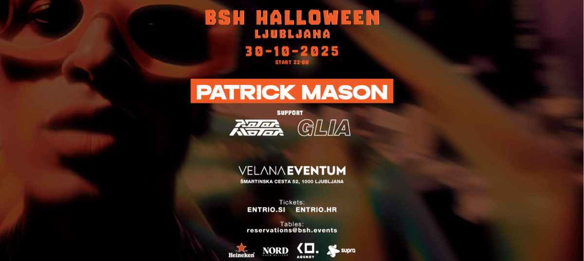 BSH Halloween Ljubljana w/ Patrick Mason
