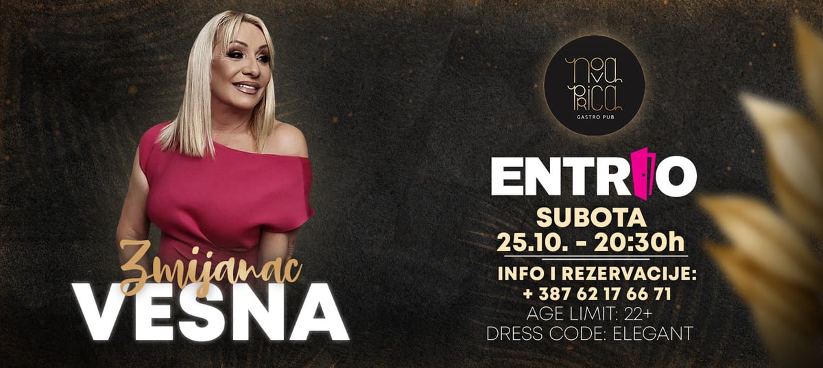 Vesna Zmijanac @ Gastro Pub Nova Priča
