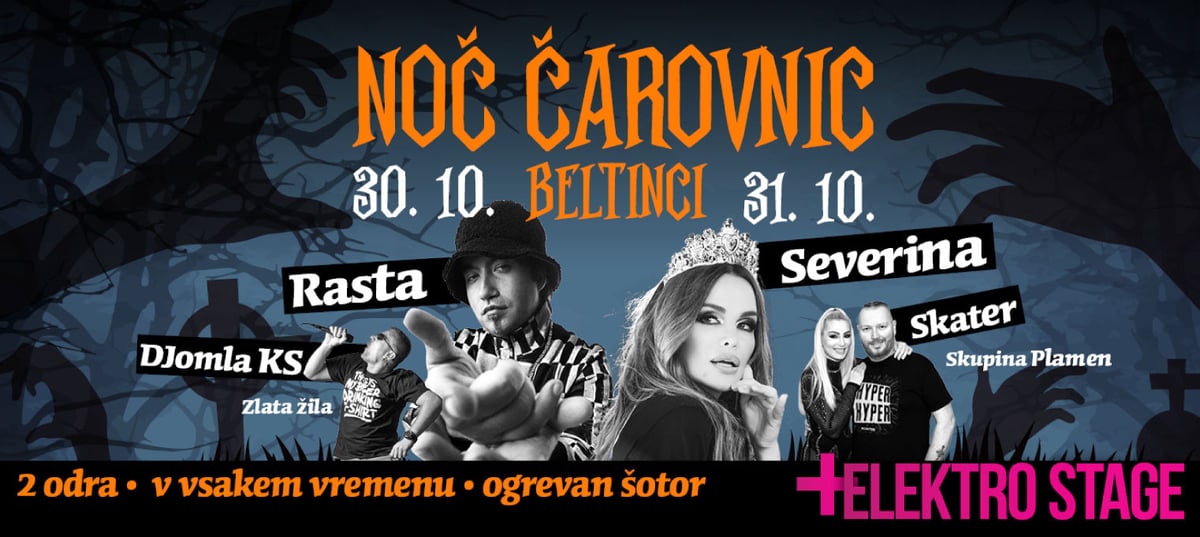 Noč čarovnic Beltinci 2025