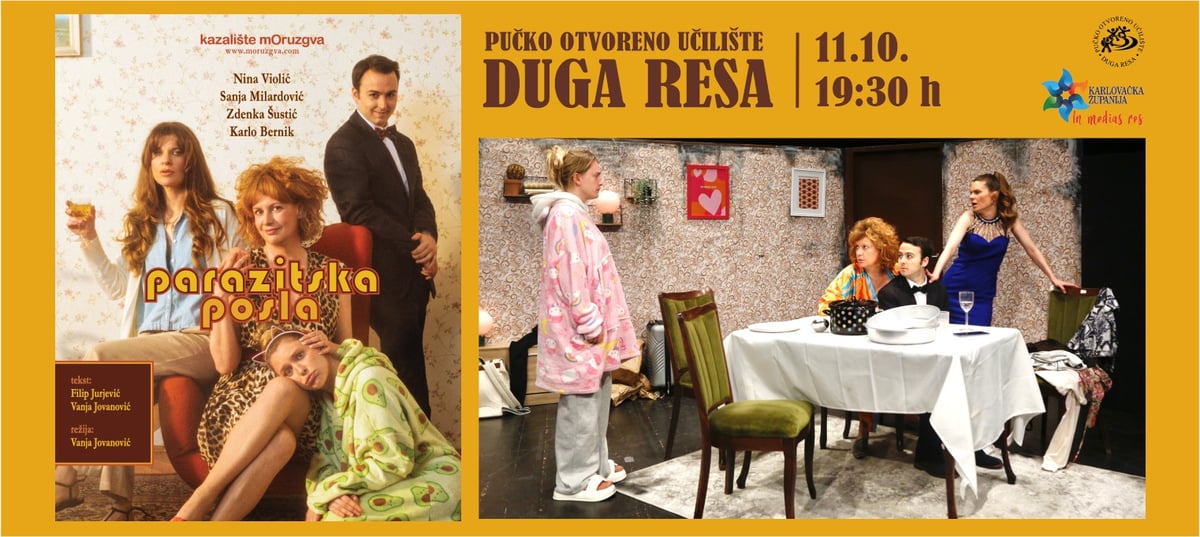 PARAZITSKA POSLA - Kazalište Moruzgva @Duga Resa